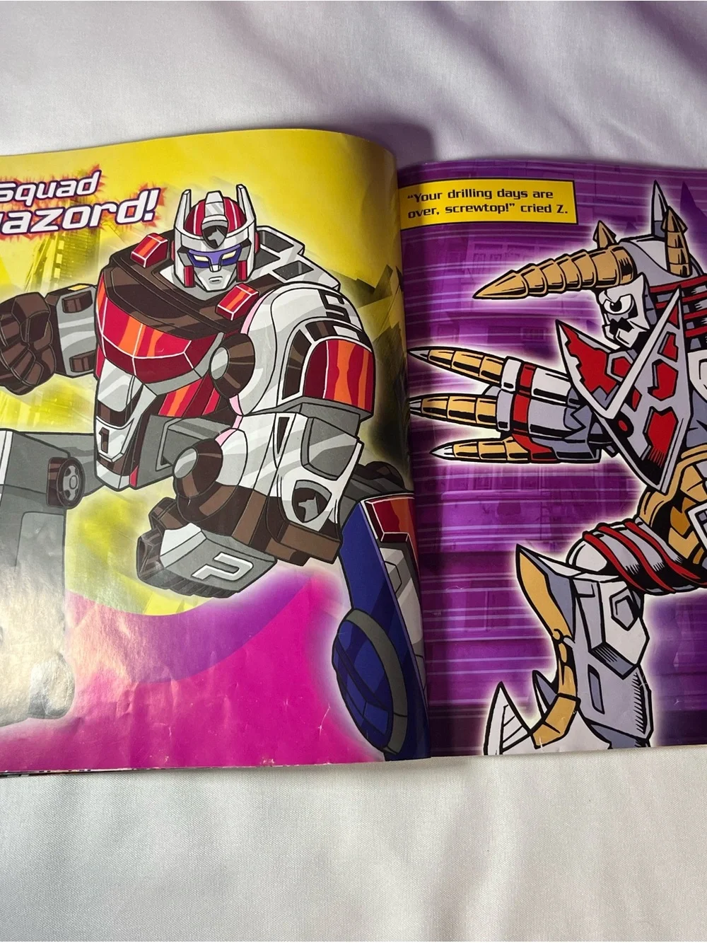 Vtg Power Rangers S.P.D. Space Patrol Delta Paperback Book Dalmatian Press 2006
